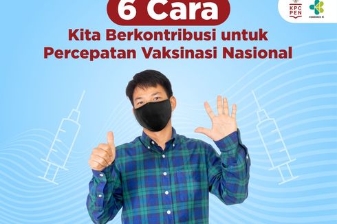 Kemenkominfo Ajak Masyarakat Bantu Percepatan Vaksinasi lewat 6 Cara Ini