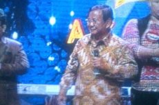 Prabowo Jadi Juri Tamu Kontes Dangdut di TV