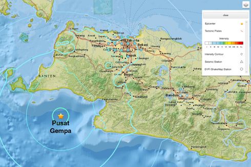 BNPB: Setelah Gempa Besar, Sudah 53 Kali Gempa Susulan di Lebak 