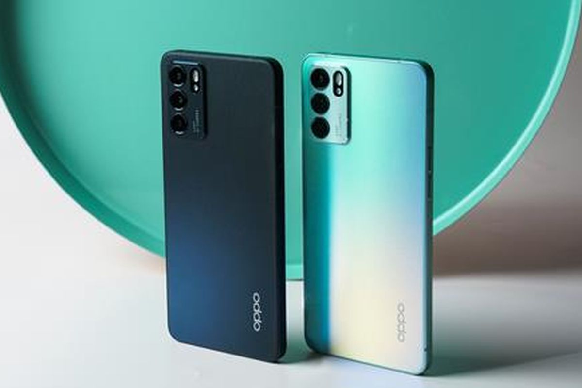 Ponsel Oppo Reno6 Series 5G. 