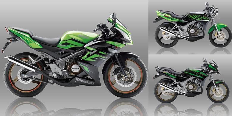 Kawasaki Ninja 150 series yang kini tak lagi diproduksi.