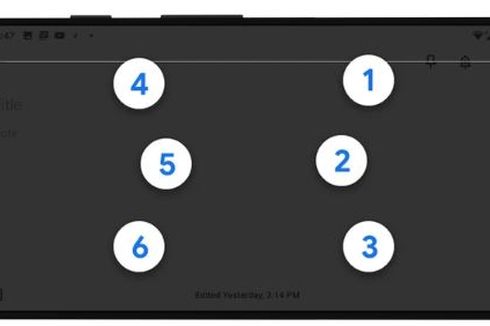 Google Perkenalkan Keyboard Braille di Android untuk Tunanetra