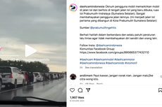Viral, Video Pengemudi Mobil Berhenti di Bahu Jalan Tol demi Foto-foto