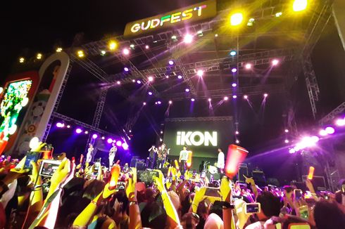 Panas, iKON Tampil Bergelora di GudFest Jakarta