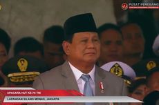 HUT Ke-79 TNI, Jokowi Ucapkan Terima Kasih ke Prabowo karena Modernisasi Alutsista