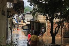 Banjir Setinggi 1,5 Meter Melanda Balekambang, Jakarta Timur