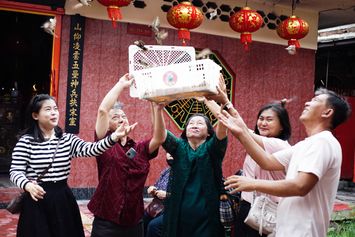 Perayaan Tahun Baru Imlek di Vihara Dharma Bakti Glodok