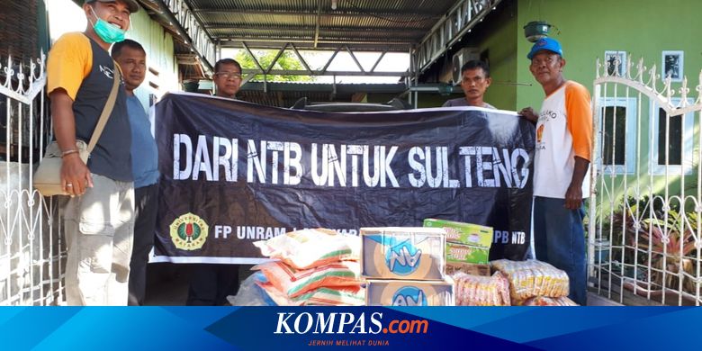 Dari Ntb Untuk Sulteng Ketika Sesama Korban Gempa Saling Berbagi
