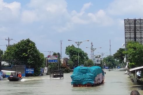 Update Banjir Demak: 18 Desa di Kecamatan Gajah dan Karanganyar Masih Tergenang