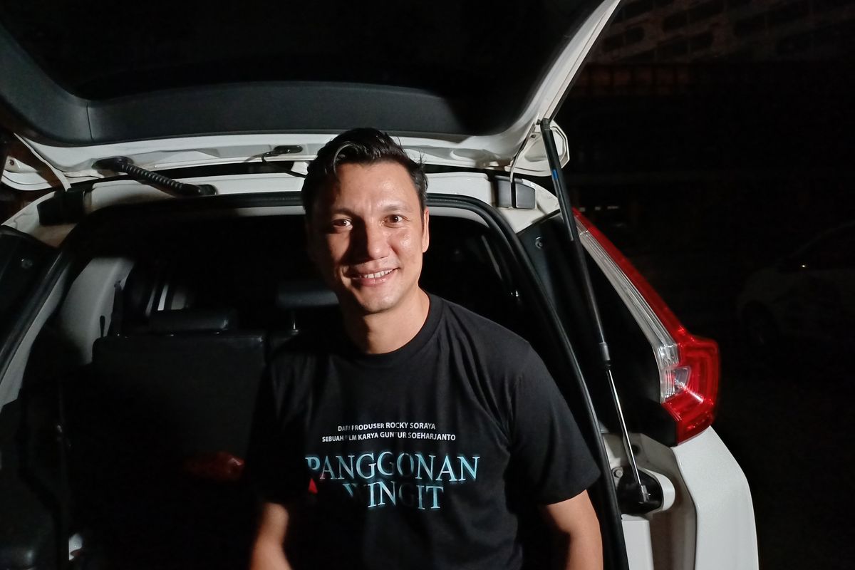 Christian Sugiono di Daerah Baros, Bandung, Jawa Barat, Selasa (7/10/2023).