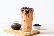 Resep Brown Sugar Milk, Disajikan Lengkap dengan Boba