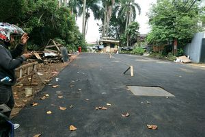 Misteri Sebab Sumur Resapan di Lebak Bulus Banyak yang Ambles