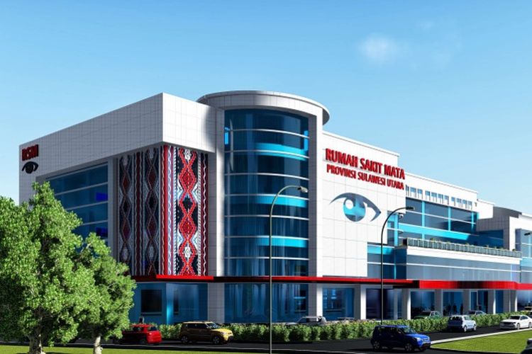 Konstruksi Rumah Sakit Mata  Pusat Manado Tuntas Akhir 2022