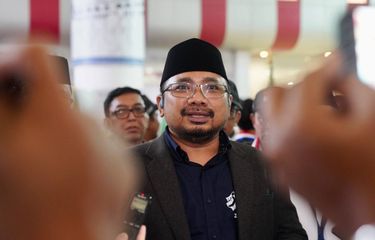 Menteri Agama Yaqut Cholil Qoumas tiba di Bandara Internasional King Abdul Aziz, Jeddah pada Senin (4/7/2022) pukul 01.09 waktu Arab Saudi.