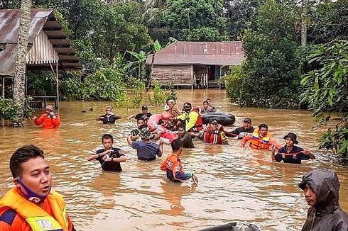 1.500 Rumah di Banjar Terendam Banjir, Ketinggian Air Capai 2 Meter