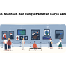 Tujuan, Manfaat, dan Fungsi Pameran Karya Seni Rupa