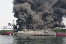 Kapal Tanker Jepang Meledak, Kapten Dinyatakan Hilang