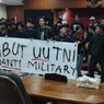 Tolak Revisi UU TNI di Magelang, Demonstran Masuki Ruang Sidang DPRD