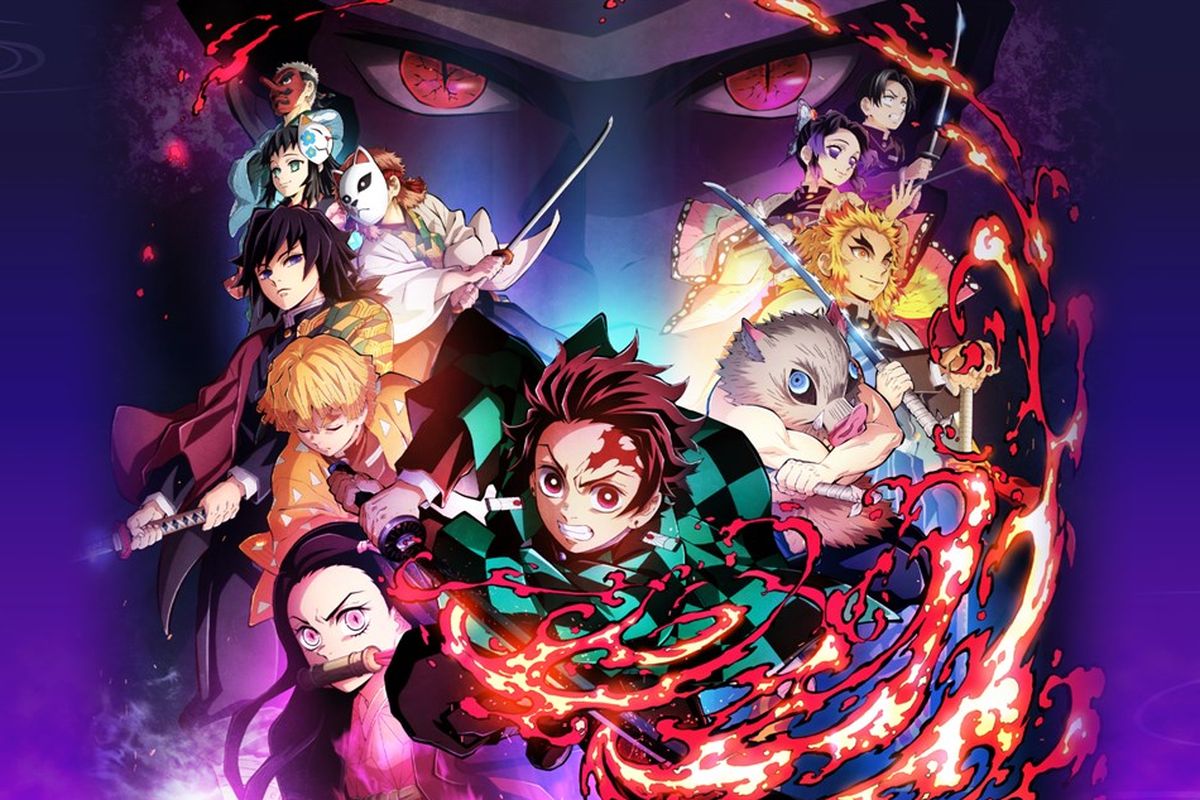 Ilustrasi game Demon Slayer -Kimetsu no Yaiba- The Hinokami Chronicles.