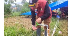 Bangun Sumur Bor, Kemensos Pasok 10.000 Liter Air Bersih per Hari untuk Korban Gempa Cianjur
