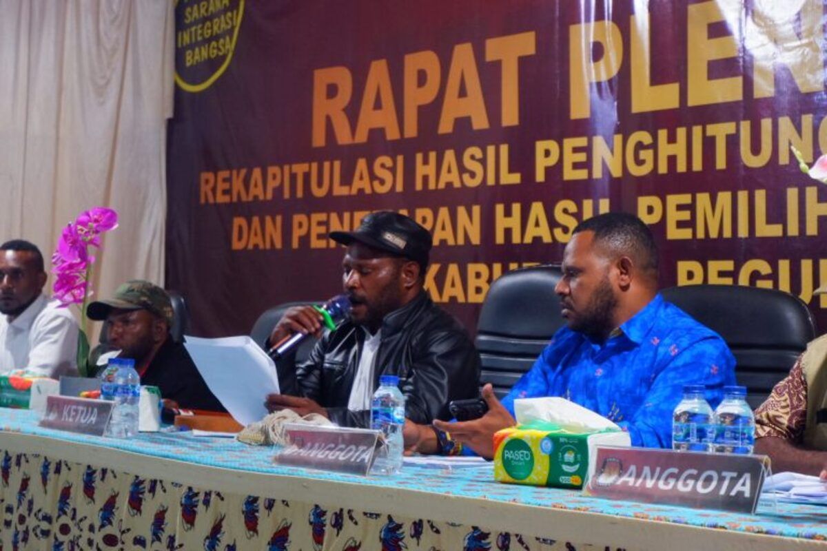 Pilkada Pegunungan Bintang, Spey-Arnold Peroleh Suara Terbanyak