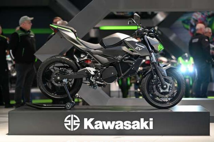 Kawasaki EV Concept, calon motor listrik dari Kawasaki