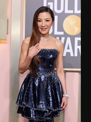 Michelle Yeoh di Golden Globe 2023