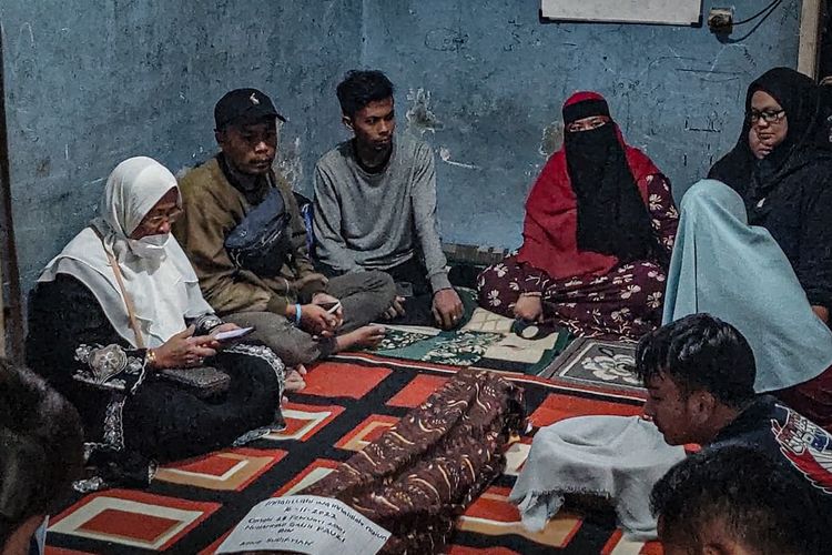 Rumah duka korban pembegalan di Jalan Sudirman, Kota Bandung, Rabu (16/11/2022).