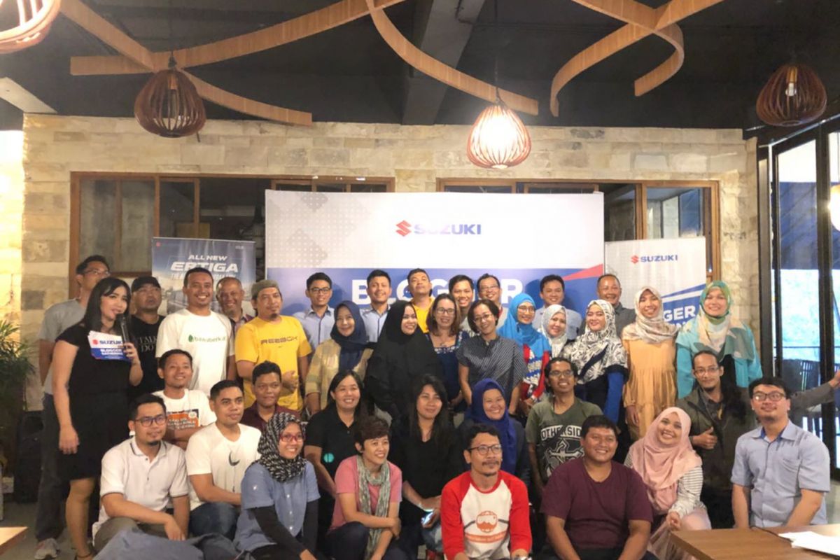 Suzuki Indomobil Sales (SIS) bersama KOMPAS.com mengadakan acara Blogger Gathering, di Tangerang Selatan, Senin (14/5/2018).