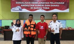 Kemenhub Sosialisasikan Keselamatan dan Keamanan Angkutan di Danau Toba