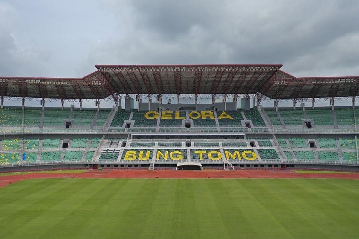 Stadion Gelora Bung Tomo di Surabaya, Jawa Timur