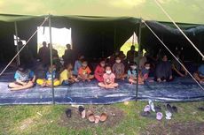 Rumah Retak karena Gempa Swarm, Warga Ambarawa Pilih Tidur di Tenda