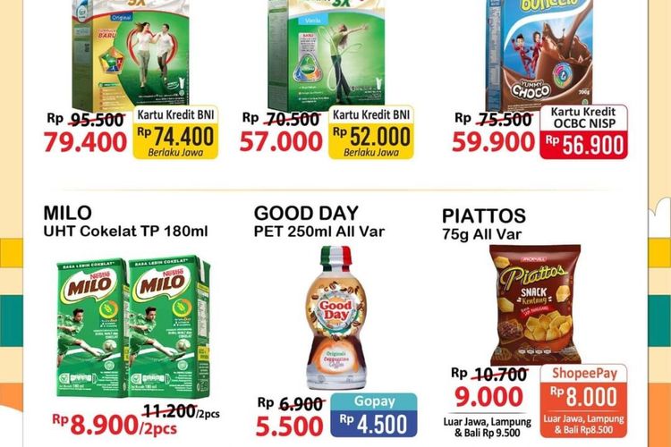 Katalog promo Alfamart periode 22-24 Oktober 2021.