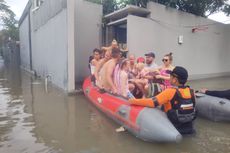 3 Wilayah di Kuta Bali Dilanda Banjir, Total Wisatawan yang Dievakuasi Jadi 154 Orang
