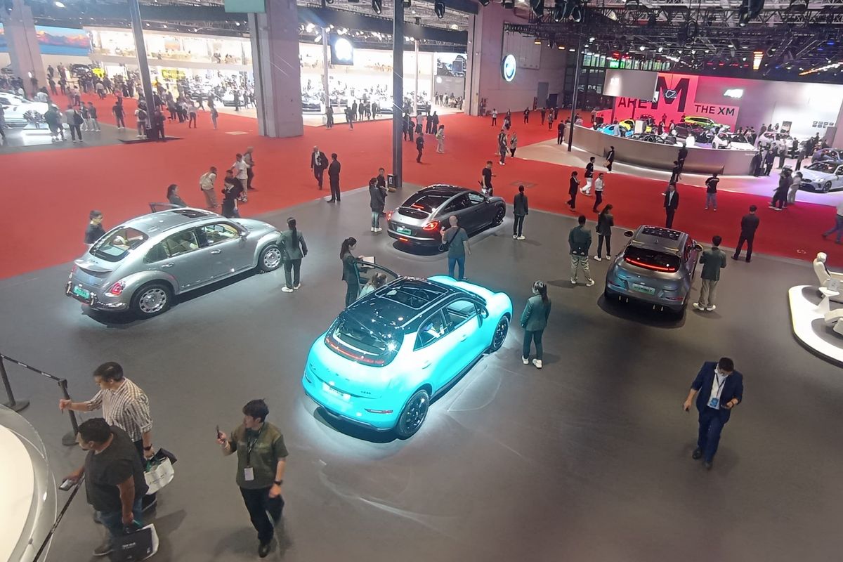 Booth GWM di Auto Shanghai 2025