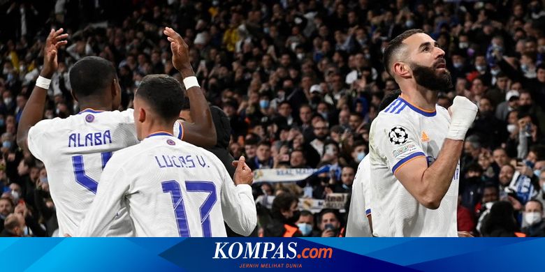 Pertama dalam Sejarahnya di Liga Champions, Real Madrid Kebobolan 2 Gol dalam 11 Menit Pertama