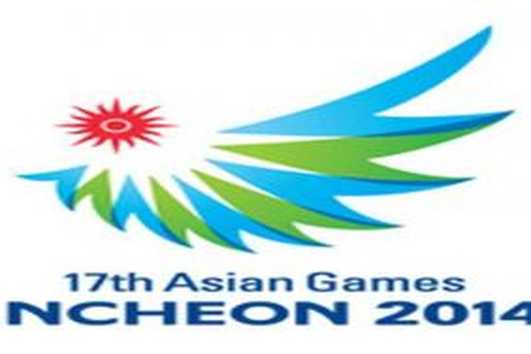 Logo Asian Games 2014 di Incheon, Korea Selatan.