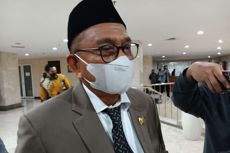 Mantan Wakil Ketua DPRD DKI Jakarta M Taufik saat ditemui di Gedung DPRD DKI Jakarta, Kamis (2/2/6/2022).