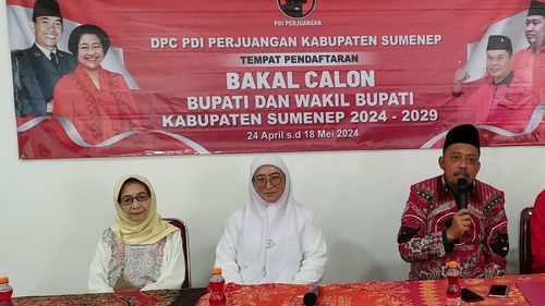 Daftar Bacawabup Lewat PDI-P, Wakil Bupati Sumenep Ingin Lanjutkan Romantisme bersama Bupati Fauzi