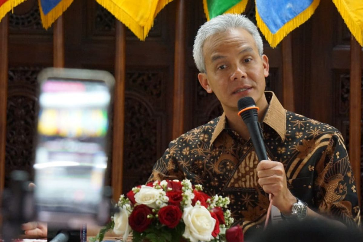 Gubernur Jawa Tengah Ganjar Pranowo