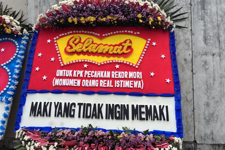 KPK Nilai Karangan Bunga Sindiran Jadikan Yaqut Tahanan Rumah Bentuk Ekspresi Positif