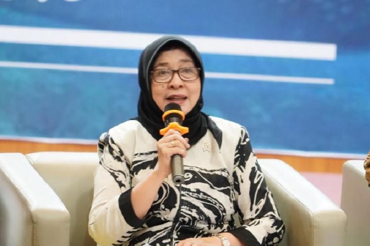 Menkes Nila F Moeloek dalam kunjungan dan temu media di Gorontalo, Senin (16/7/2018).