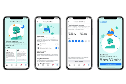 Facebook Rilis Fitur Quiet Mode Agar Tidak 