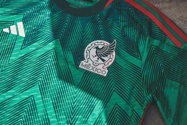 Jersey timnas Mexico dari adidas