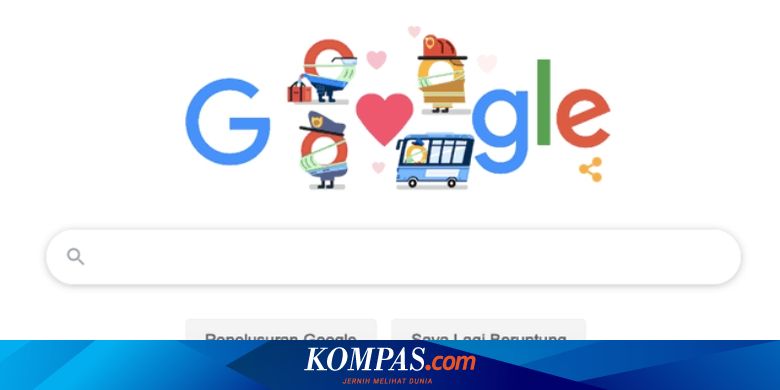 Cerita Di Balik Doodle Thank You Coronavirus Helpers Di Google Hari Ini