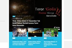 [POPULER TREN] Teror Gola Gorontalo 21 Desember | Ciri-ciri Asam Urat