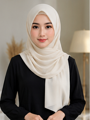 Inspirasi warna jilbab yang cocok dipadukan dengan gamis hitam, mulai dari nuansa netral, soft, earthy, hingga bold yang elegan.
