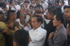 Jokowi Hadir di Acara Relawan Bobby Nasution di Medan Tanpa Berpidato