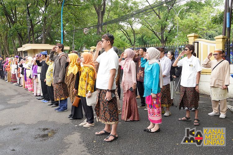 Peringatan Hari Guru Nasional di Universitas Padjadjaran (Unpad), Sabtu (25/11/2023).