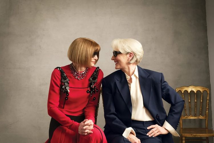 Tangkapan layar akun Instagram Vogue @voguemagazine. Menjelang perilisan The Devil Wears Prada 2, sosok Anna Wintour dan karakter Miranda kembali menarik perhatian publik dan dunia fashion.